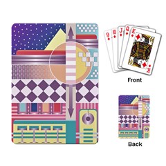 Abstract Shapes Colors Gradient Playing Cards Single Design (rectangle) by Vaneshop