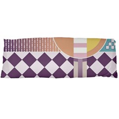 Abstract Shapes Colors Gradient Body Pillow Case Dakimakura (two Sides) by Vaneshop