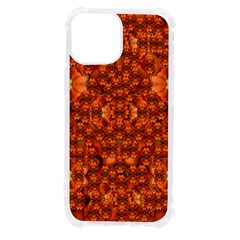 Floral Time In Peace And Love Iphone 13 Mini Tpu Uv Print Case by pepitasart