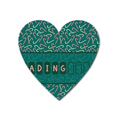 Advent Christmas Time Pre Christmas Time Heart Magnet by Vaneshop