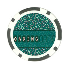 Advent Christmas Time Pre Christmas Time Poker Chip Card Guard by Vaneshop