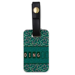 Advent Christmas Time Pre Christmas Time Luggage Tag (one Side) by Vaneshop