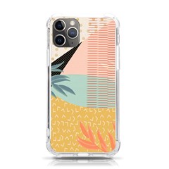 Leaves Pattern Design Colorful Decorative Texture Iphone 11 Pro 5 8 Inch Tpu Uv Print Case by Vaneshop