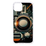 Illustrations Technology Robot Internet Processor iPhone 14 Plus TPU UV Print Case Front