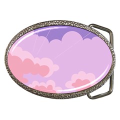 Sky Nature Sunset Clouds Space Fantasy Sunrise Belt Buckles by Vaneshop