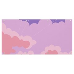 Sky Nature Sunset Clouds Space Fantasy Sunrise Banner And Sign 8  X 4  by Vaneshop