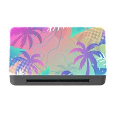 Palm Trees Leaves Plants Tropical Wreath Memory Card Reader With Cf by Vaneshop