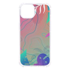 Palm Trees Leaves Plants Tropical Wreath Iphone 13 Tpu Uv Print Case by Vaneshop