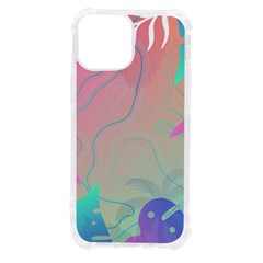 Palm Trees Leaves Plants Tropical Wreath Iphone 13 Mini Tpu Uv Print Case by Vaneshop