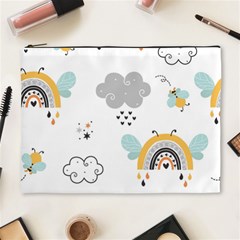 Art Pattern Design Wallpaper Background Print Cosmetic Bag (xl) by Vaneshop