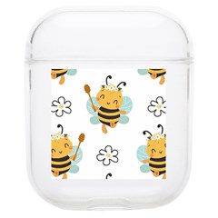 Art Bee Pattern Design Wallpaper Background Airpods 1/2 Case