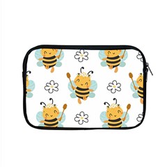 Art Bee Pattern Design Wallpaper Background Apple Macbook Pro 15  Zipper Case by Vaneshop