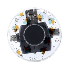 Bee Art Pattern Design Wallpaper Background Print On-the-go Memory Card Reader by Vaneshop