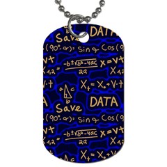 Art Pattern Design Background Graphic Dog Tag (two Sides) by Vaneshop