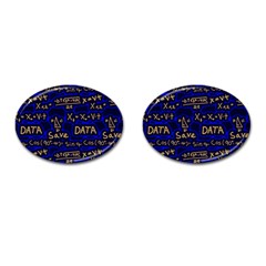 Art Pattern Design Background Graphic Cufflinks (oval) by Vaneshop