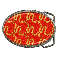 Background Ornamental Pattern Abstract Seamless Belt Buckles