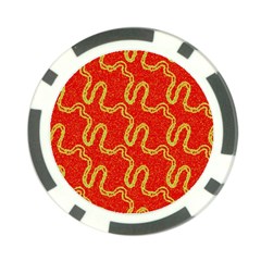 Background Ornamental Pattern Abstract Seamless Poker Chip Card Guard by Vaneshop