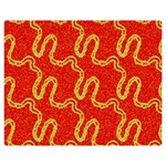 Background Ornamental Pattern Abstract Seamless Premium Plush Fleece Blanket (Medium) 60 x50  Blanket Front