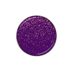 Purple Glittery Backdrop Scrapbooking Sparkle Hat Clip Ball Marker (4 pack)