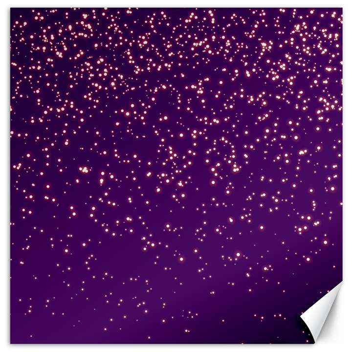 Purple Glittery Backdrop Scrapbooking Sparkle Canvas 20  x 20 