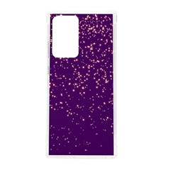 Purple Glittery Backdrop Scrapbooking Sparkle Samsung Galaxy Note 20 Ultra TPU UV Case