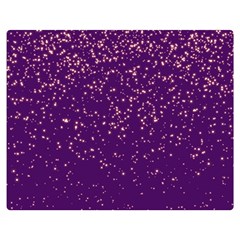 Purple Glittery Backdrop Scrapbooking Sparkle Premium Plush Fleece Blanket (Medium)