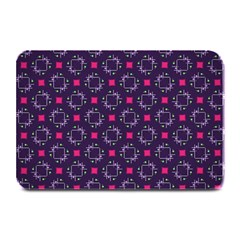 Geometric Pattern Retro Style Background Plate Mats by Vaneshop