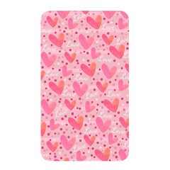 Valentine Romantic Love Watercolor Pink Pattern Texture Memory Card Reader (rectangular) by Vaneshop