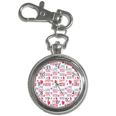 Love Mom Happy Mothers Day I Love Mom Graphic Key Chain Watches by Vaneshop