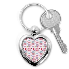 Love Mom Happy Mothers Day I Love Mom Graphic Key Chain (heart) by Vaneshop