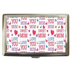 Love Mom Happy Mothers Day I Love Mom Graphic Cigarette Money Case by Vaneshop