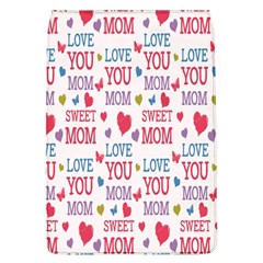 Love Mom Happy Mothers Day I Love Mom Graphic Removable Flap Cover (l) by Vaneshop