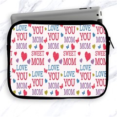 Love Mom Happy Mothers Day I Love Mom Graphic Apple Ipad 2/3/4 Zipper Cases by Vaneshop