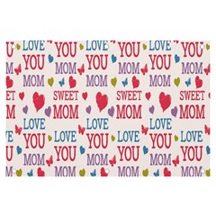 Love Mom Happy Mothers Day I Love Mom Graphic Banner And Sign 6  X 4  by Vaneshop