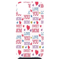 Love Mom Happy Mothers Day I Love Mom Graphic Iphone 14 Plus Black Uv Print Case by Vaneshop