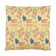 Love Mom Happy Mothers Day I Love Mom Graphic Pattern Standard Cushion Case (two Sides) by Vaneshop