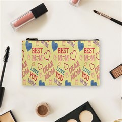 Love Mom Happy Mothers Day I Love Mom Graphic Pattern Cosmetic Bag (small) by Vaneshop