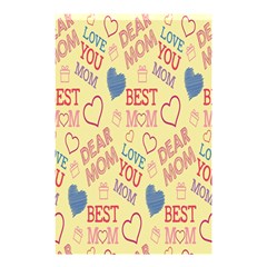 Love Mom Happy Mothers Day I Love Mom Graphic Pattern Shower Curtain 48  X 72  (small)  by Vaneshop