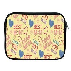 Love Mom Happy Mothers Day I Love Mom Graphic Pattern Apple Ipad 2/3/4 Zipper Cases by Vaneshop