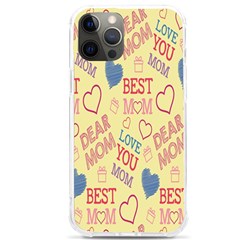 Love Mom Happy Mothers Day I Love Mom Graphic Pattern Iphone 12 Pro Max Tpu Uv Print Case by Vaneshop