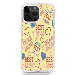 Love Mom Happy Mothers Day I Love Mom Graphic Pattern Iphone 14 Pro Max Tpu Uv Print Case by Vaneshop