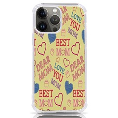 Love Mom Happy Mothers Day I Love Mom Graphic Pattern Iphone 13 Pro Max Tpu Uv Print Case by Vaneshop