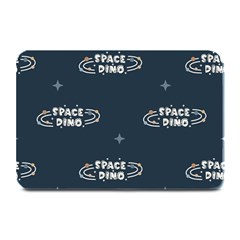 Space Dino Art Pattern Design Wallpaper Background Plate Mats by Vaneshop