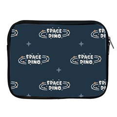 Space Dino Art Pattern Design Wallpaper Background Apple Ipad 2/3/4 Zipper Cases by Vaneshop