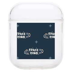 Space Dino Art Pattern Design Wallpaper Background Airpods 1/2 Case by Vaneshop