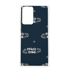 Space Dino Art Pattern Design Wallpaper Background Samsung Galaxy Note 20 Ultra Tpu Uv Case by Vaneshop