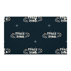 Space Dino Art Pattern Design Wallpaper Background Banner And Sign 5  X 3  by Vaneshop