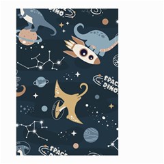 Space Theme Art Pattern Design Wallpaper Small Garden Flag (two Sides) by Vaneshop