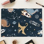 Space Theme Art Pattern Design Wallpaper Cosmetic Bag (XXL) Front