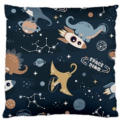 Space Theme Art Pattern Design Wallpaper Standard Premium Plush Fleece Cushion Case (one Side) by Vaneshop